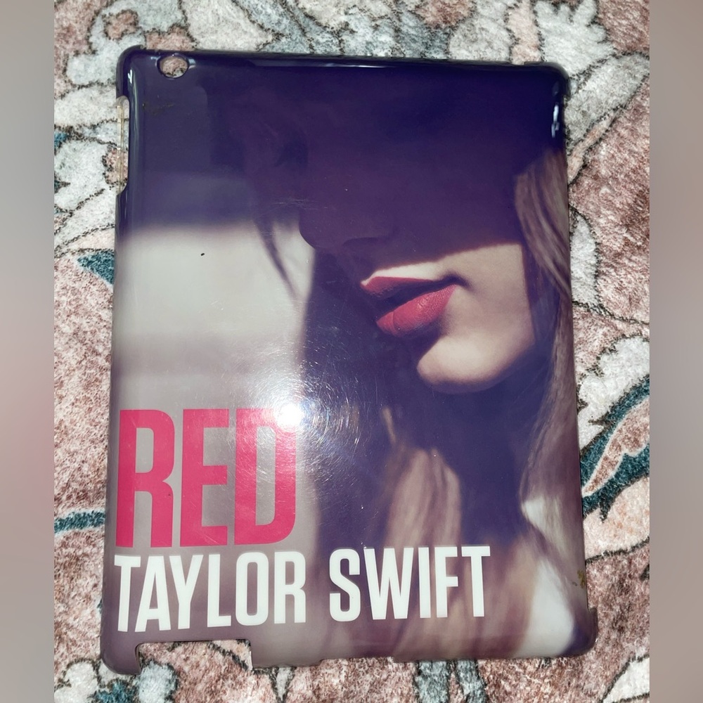 Used Taylor Swift Photo iPad Case Cover RED 2012 Album